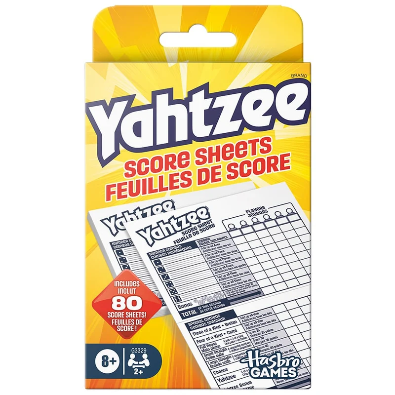 Yahtzee tablette de point Refresh (ML)