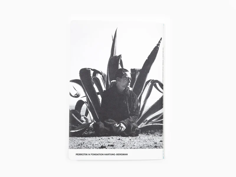 PERROTIN X FONDATION HARTUNG - Carnet de notes "Portrait