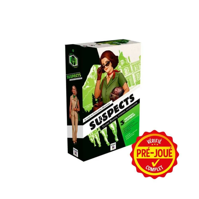 Suspects - 2: Claire Harper, Eternal Investigator (pré-joué) (EN)