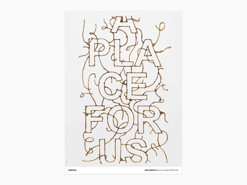 Ivan Argote - Cloches : Une place pour nous, 2021 (standard poster)