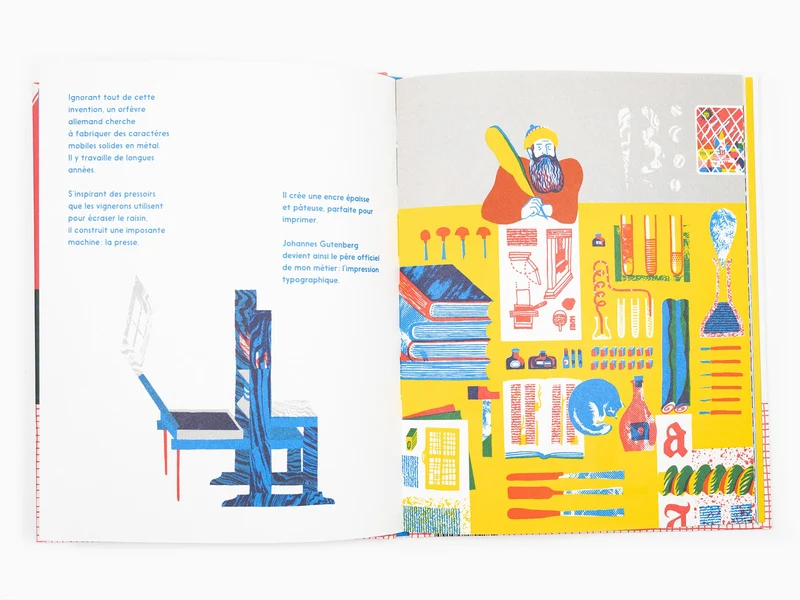 Gaby Bazin - Le Typographe