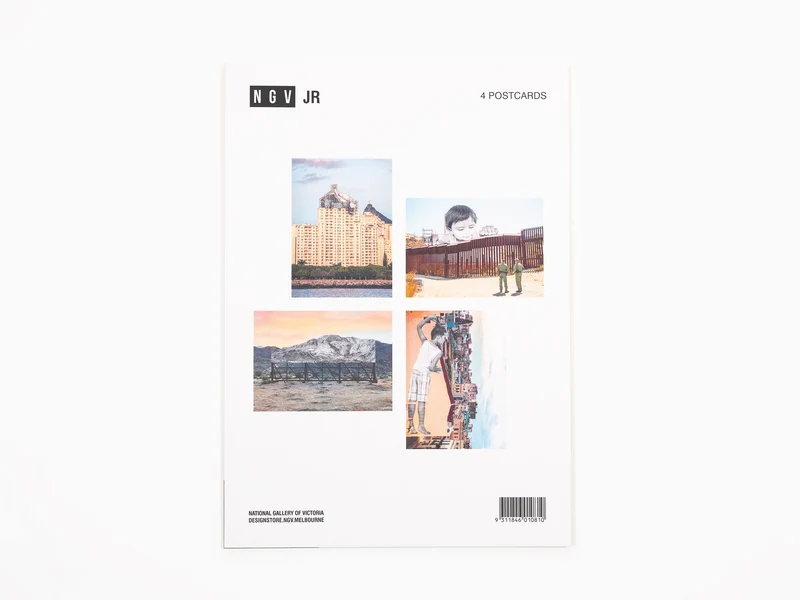 JR - Cartes postales Géants (lot de 4)