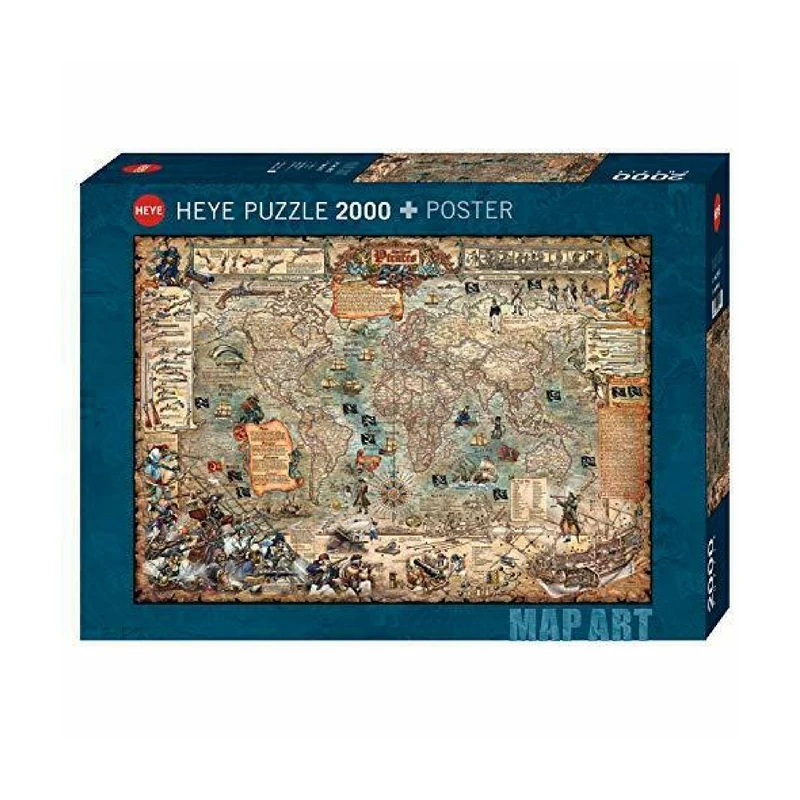 Pirate World - Map Art (2000 pcs)