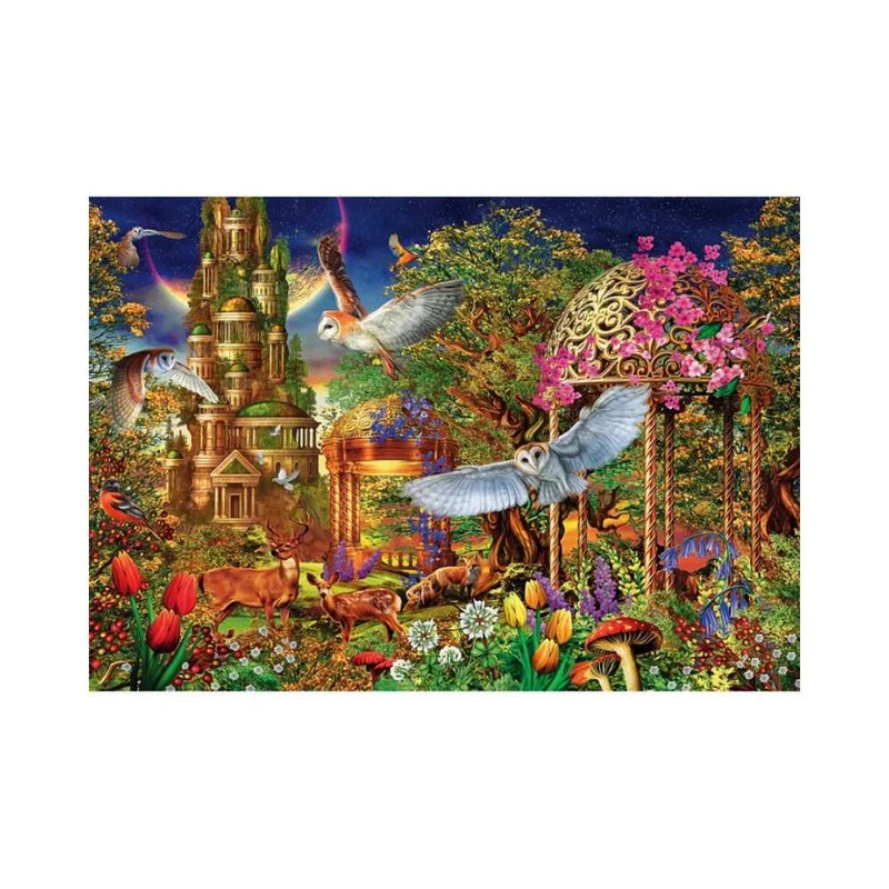 Jardin de fantaisie boisé (1500 pcs)