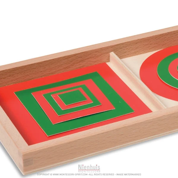 Formes concentriques en plastique