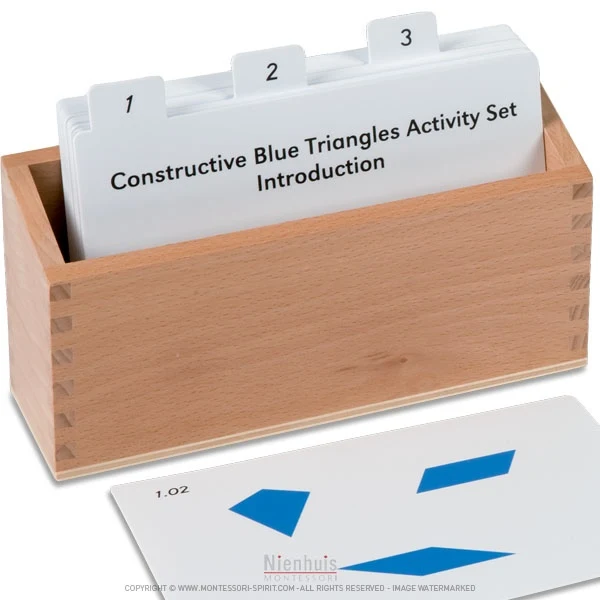 Exercices pour triangles constructeurs bleus (en anglais)