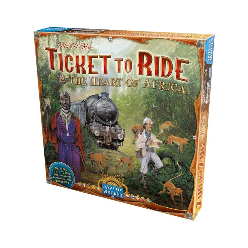 Ticket to Ride: Map #3 - Africa (ML)