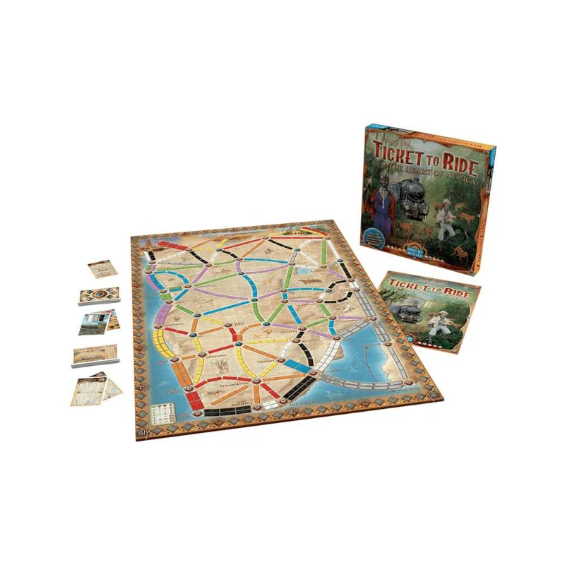 Ticket to Ride: Map #3 - Africa (ML)