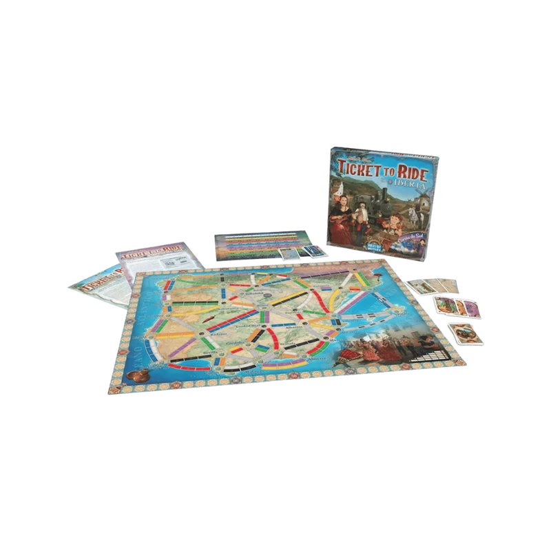 Ticket to Ride: Map #8 - Iberia & South Korea (ML)