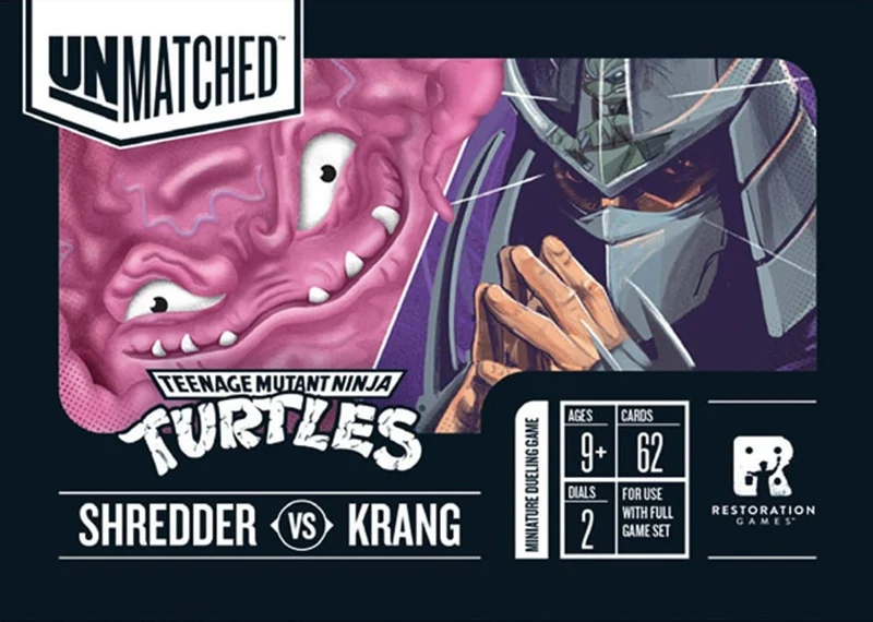 Unmatched Adventures: TMNT Shredder Krang Hero Deck (EN)
