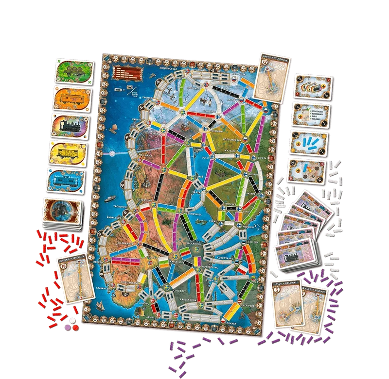 Les Aventuriers du Rail - Aurores Boreales (FR)