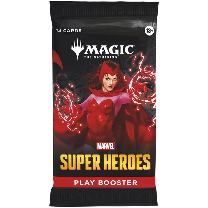 MTG Magic the Gathering: Marvel Super Heroes Play Sleeved Booster (EN)