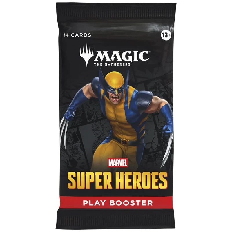 MTG Magic the Gathering: Marvel Super Heroes Play Sleeved Booster (EN)