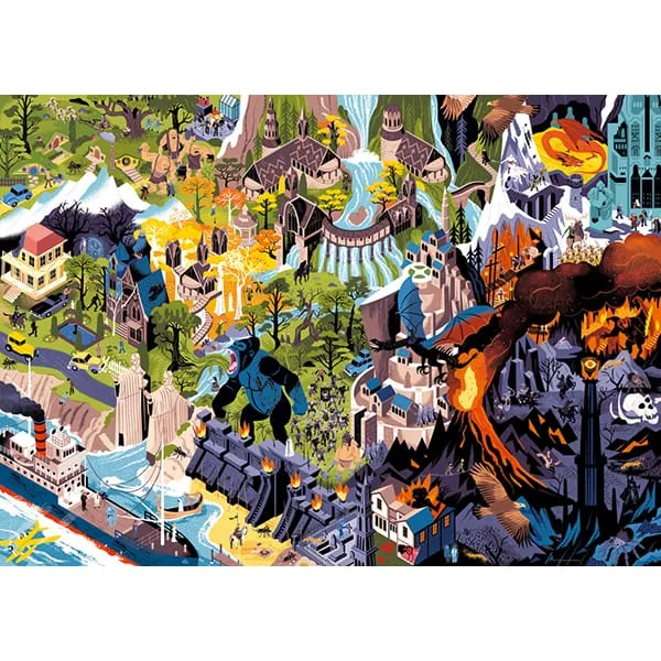 P. Jackson Films,Movie Masters (1000 pcs)