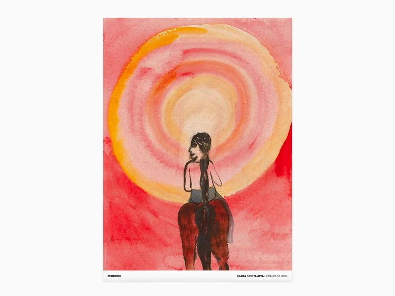 Klara Kristalova - Going West, 2020 (standard poster)