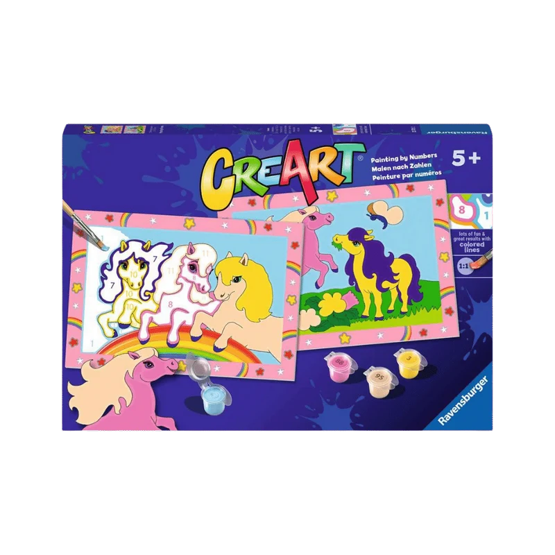 CreArt Jr: Prancing Ponies (2 images)