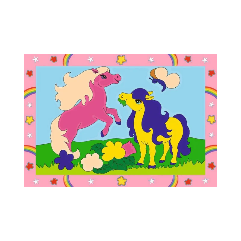 CreArt Jr: Prancing Ponies (2 images)