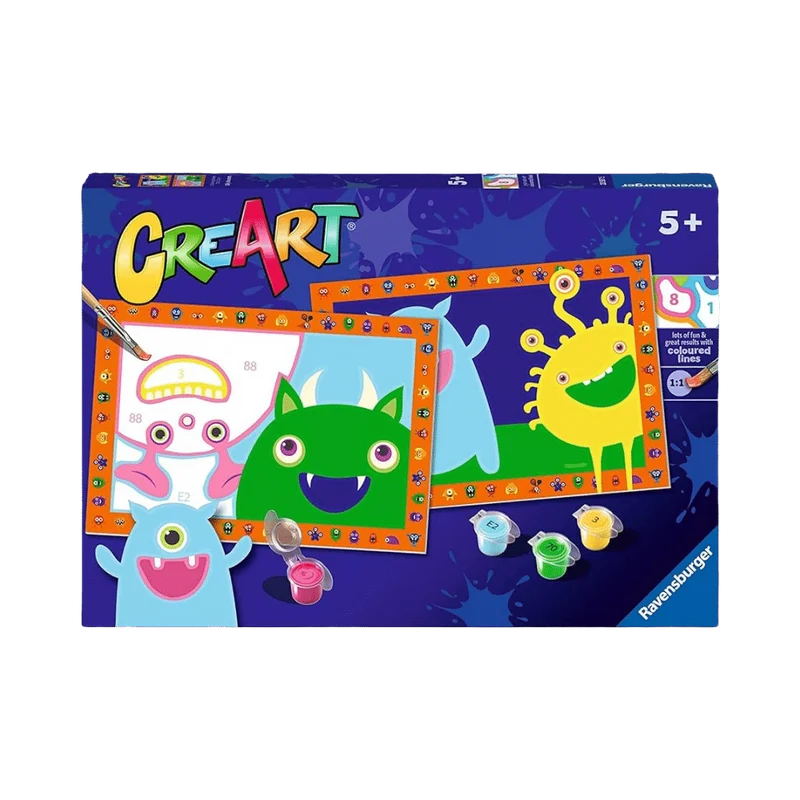 CreArt Jr: Silly Monsters (2 images)
