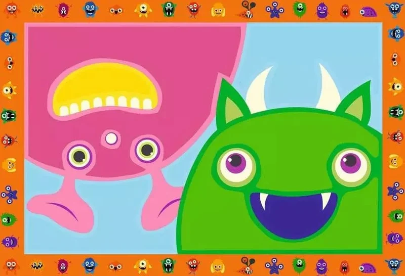 CreArt Jr: Silly Monsters (2 images)
