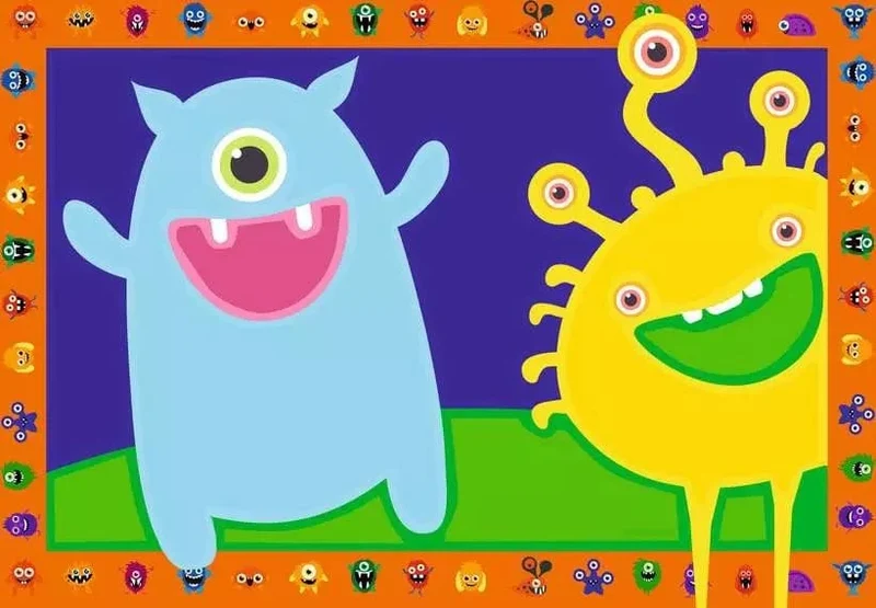 CreArt Jr: Silly Monsters (2 images)