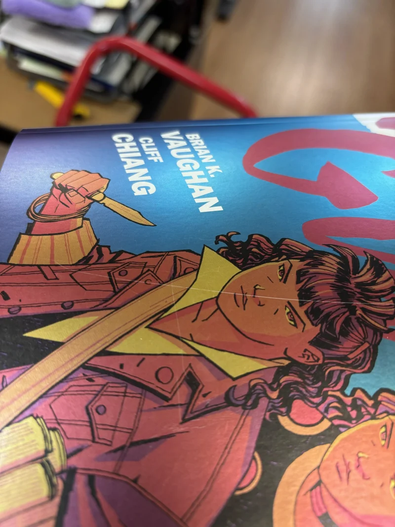 Paper Girls Backpack Ed. TPB Vol. 01 Couverture DM Chiang - ENDOMMAGÉE