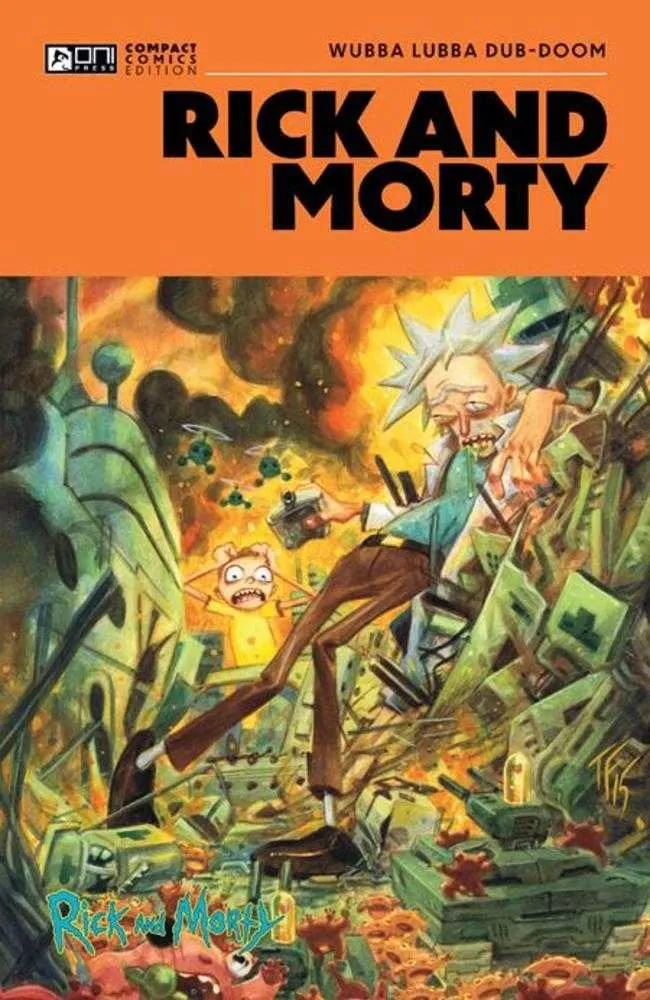 Rick et Morty Oni Édition Compacte Comics TPB Wubba Lubba Dub Doom