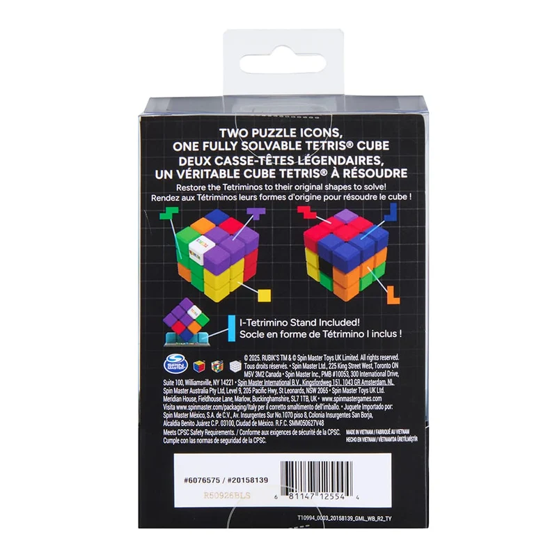 Rubik's - Cube 3x3 Tetris