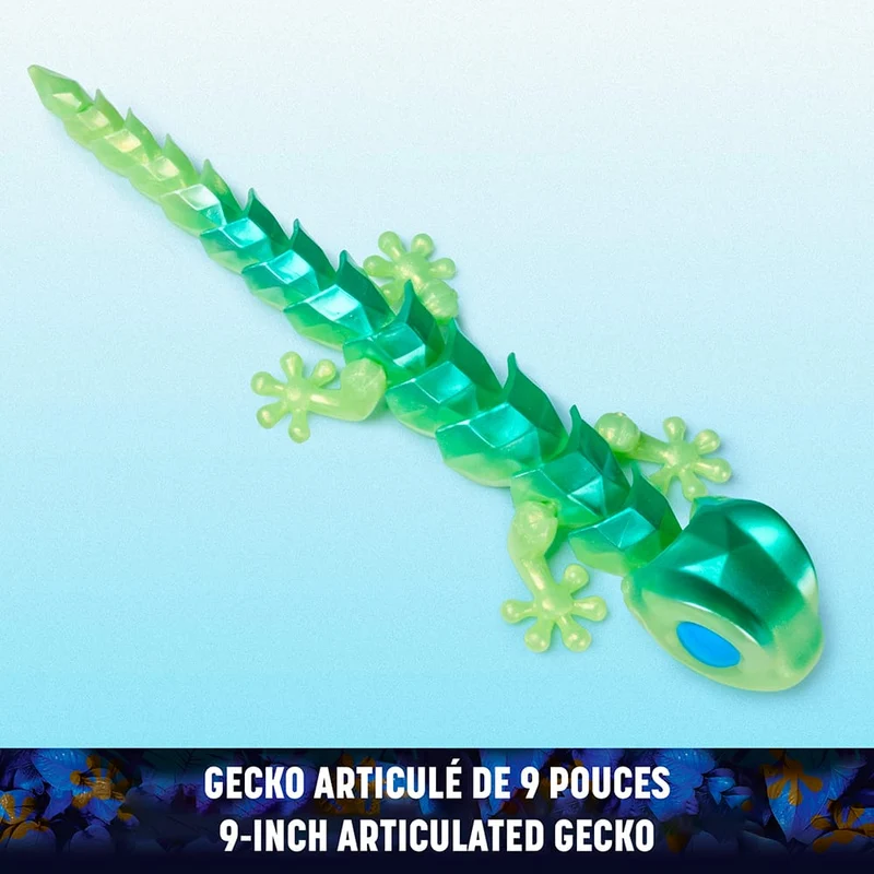 CrystaLynx - Figurine articulée gecko à collectionner de 24,5 cm (assortiment)