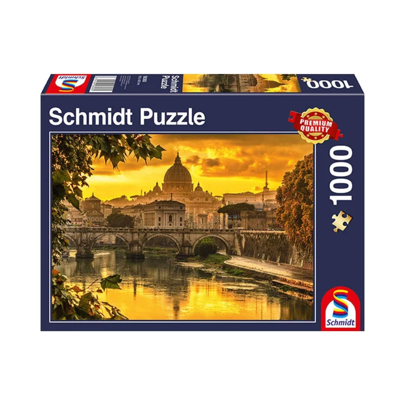 Lumière dorée sur Rome | Golden Light Over Rome (1000 pcs)