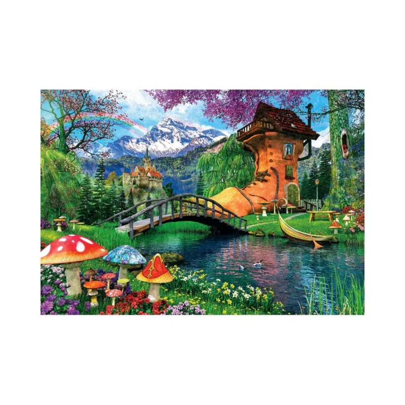 La vieille maison chaussure (500 pcs)