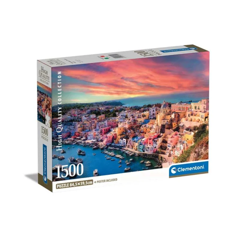 L'île pittoresque Procida (1500 pcs)