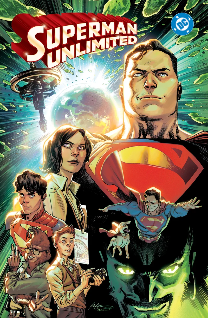 Superman Unlimited, tome 1, couverture rigide
