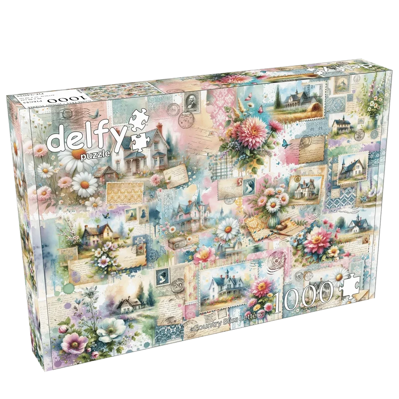 Country Bliss Letters (1000 pcs)