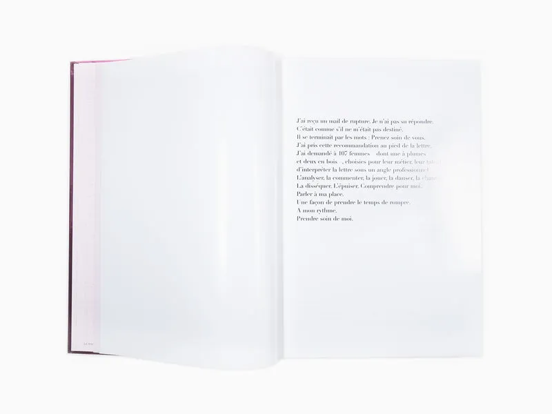 Sophie Calle - Prenez soin de vous