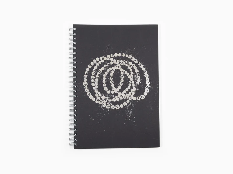 Jean-Michel Othoniel - Carnet à spirales « La rose du Louvre »