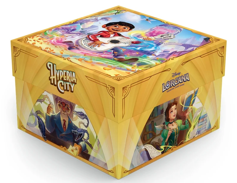 DISNEY LORCANA - HYPERIA CITY - ILLUMINEER'S TROVE (EN) - LIMITÉE À 4 [LIRE LA DESCRIPTION]