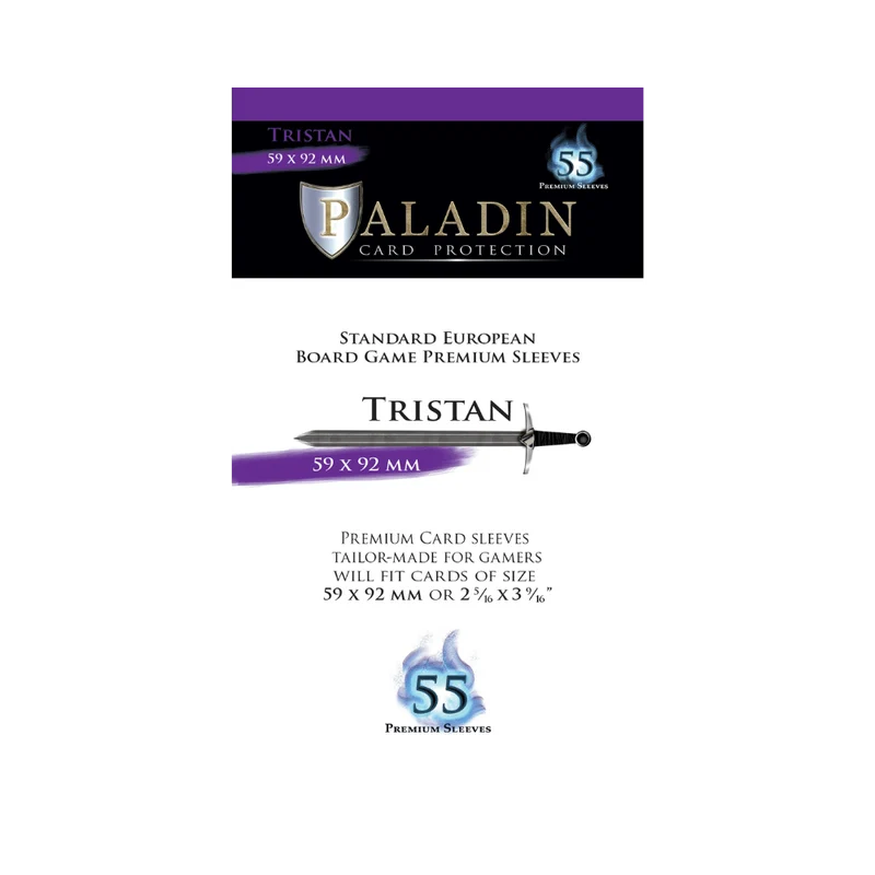 Paladin Sleeves - Tristan - 59 x 92mm (55)