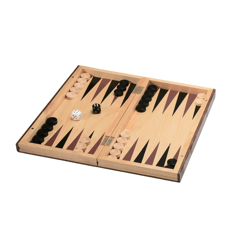 Ens. 3-en-1 Backgammon, Échecs et Dames (ML)