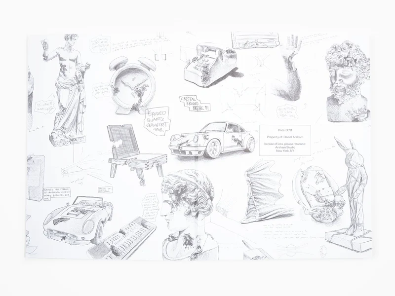 Daniel Arsham - Sketchbook