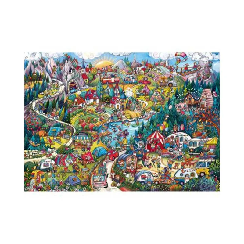 Puzzle 2000: Go Camping, Berman
