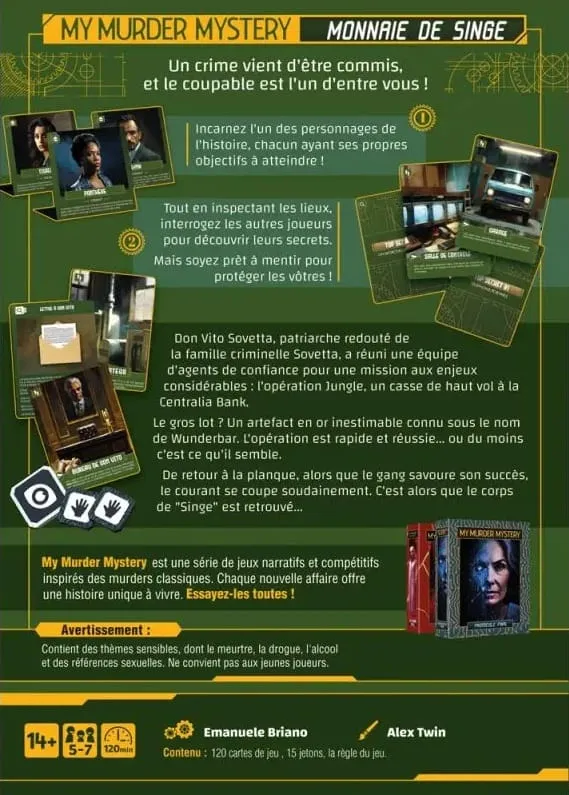 My Murder Mystery - Monnaie de Singe (FR)