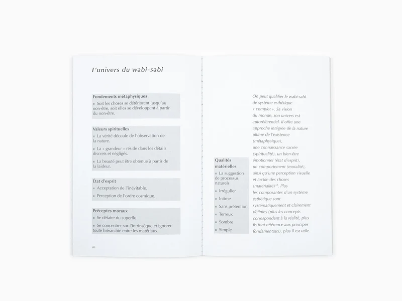 Leonard Koren - Wabi-Sabi à l'usage des artistes, designers, poètes & philosophes