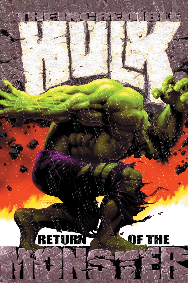 L'Incroyable Hulk : Le Retour du Monstre Omnibus Kaare Andrews Couverture