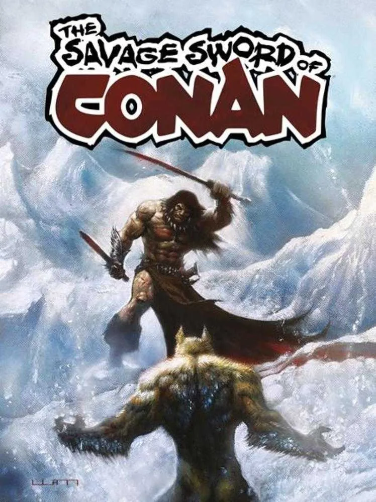 L'Épée Sauvage de Conan TPB Volume 04 Édition Direct Market Couverture de Liam Sharp (Public averti)