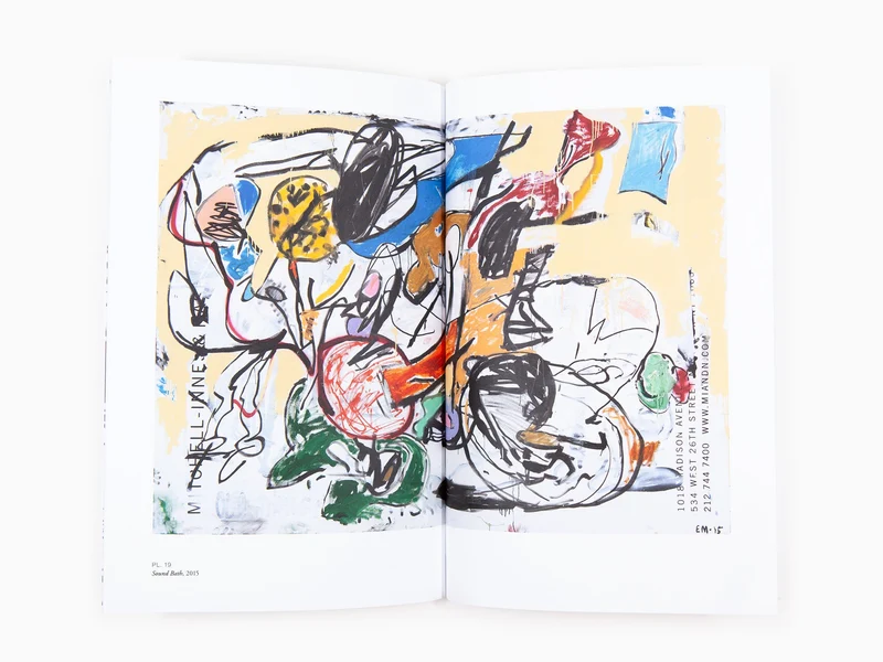 Eddie Martinez -Studio Wall (Drawing Center)