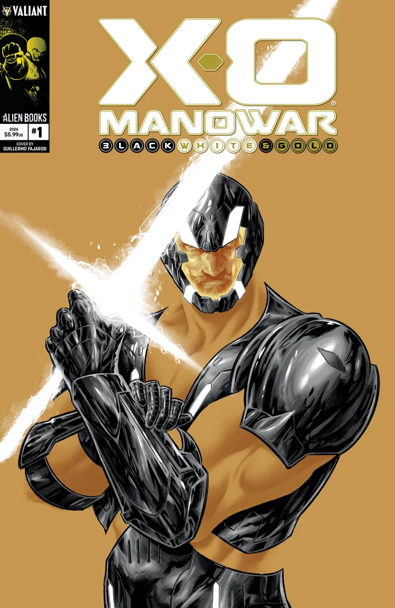 XO Manowar B&W&G #1 IDW A Fajardo 21/10/2026