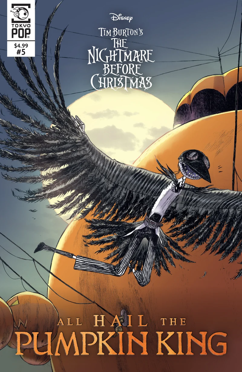 L'Étrange Noël de Monsieur Jack de Tim Burton : Vive le Roi des Citrouilles ! Numéro 5 - Tokyopop - 11/11/2026