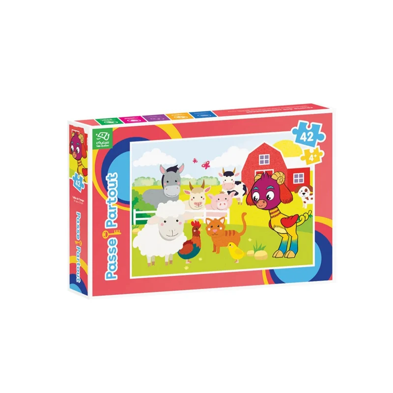Passe-Partout - Zigzag à la ferme (42 pcs)