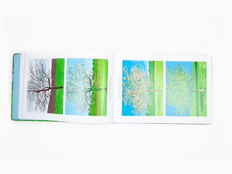 David Hockney - L'arrivée du printemps, Normandie, 2020