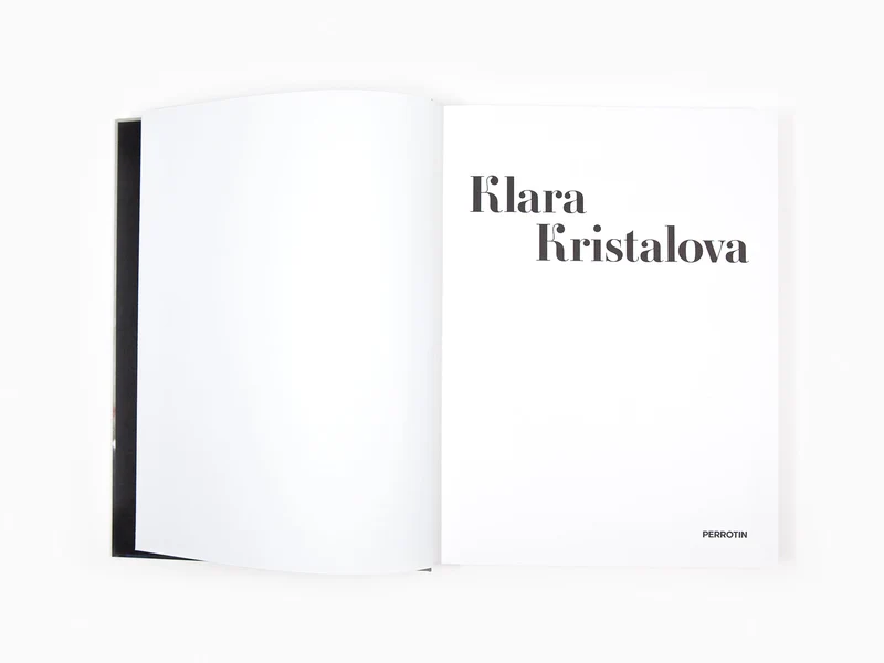 Klara Kristalova - Perrotin monographie (2021)